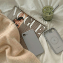 Tech-Protect Silicone MagSafe Apple iPhone 17e / 16e Stone Grey