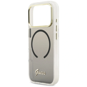 Guess IML Gradient Script Metal MagSafe Apple iPhone 17 Pro Max black