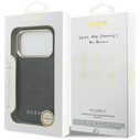 Guess Perforated 4G MagSafe Apple iPhone 17 Pro black
