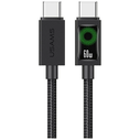 USAMS U92 60W USB-C / USB-C Cable 1.2m Black