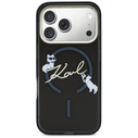 Karl Lagerfeld IML Choupettes Karl Script Logo MagSafe Apple iPhone 17 Pro black