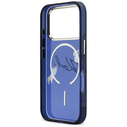 Karl Lagerfeld IML Choupettes Karl Script Logo MagSafe Apple iPhone 17 Pro blue