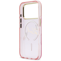 Karl Lagerfeld IML Choupettes Karl Script Logo MagSafe Apple iPhone 17 Pro pink
