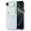 Karl Lagerfeld IML Choupettes Karl Script Logo MagSafe Apple iPhone Air transparent