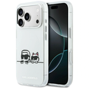 Karl Lagerfeld IML Karl & Choupette Peekaboo Logo MagSafe Apple iPhone 17 Pro white
