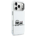 Karl Lagerfeld IML Karl & Choupette Peekaboo Logo MagSafe Apple iPhone 17 Pro white