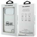 Karl Lagerfeld IML Karl & Choupette Peekaboo Logo MagSafe Apple iPhone 17 Pro white