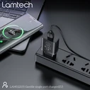 Φορτιστής Πρίζας Lamtech USB Travel Charger 2,1A Black