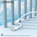 Καλώδια USB Lamtech Charging & Data Lightning 1m White