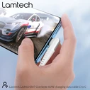 Καλώδιο Lamtech Type-C To Type-C 60w Angled Data & Charge Cable 1m White