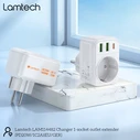Φορτιστής Πρίζας Lamtech Multifunctional Surge 1xschuko 2xusb 1xtype-C Pd20w