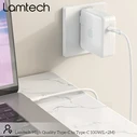 Καλώδιo USB Lamtech Type-C to Type-C 100W FAST CHARGE 2M