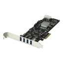 Κάρτα Δικτύου PCIe StarTech 4 port USB 3.0 SuperSpee with 4 5Gb / s channels