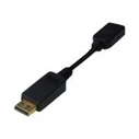 Αντάπτορας DisplayPort Assmann - video connection - DisplayPort / HDMI - 15 cm