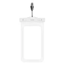 Αδιάβροχη Θήκη Usams Smartphone Us-Yd011, Έως 7", Ipx8, Λευκή