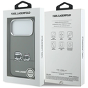 Karl Lagerfeld IML Karl & Choupette Peekaboo Logo MagSafe Apple iPhone 17 Pro Max black