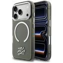 Karl Lagerfeld IML KL Script Logo MagSafe Apple iPhone 17 Pro black