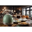 Ariete Vintage Electric Water Kettle 1.7 L - Green (Model 2877GR)