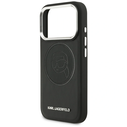 Karl Lagerfeld K Head Point Logo MagSafe Apple iPhone 17 Pro black