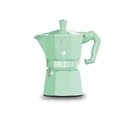 Μπρίκι Espresso Bialetti MOKA EXCLUSIVE GREEN 3T Πράσινο Αλουμίνιο 3 Kopper 