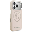 Karl Lagerfeld K Head Point Logo MagSafe Apple iPhone 17 Pro pink