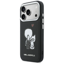 Karl Lagerfeld Karl & Choupette Back Logo MagSafe Apple iPhone 17 Pro Max black