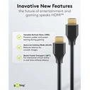 Goobay Cable HDMI male - HDMI male 0.5m Μαύρο 80073