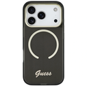 Guess IML Script Metal MagSafe Apple iPhone 17 Pro Max black