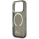 Guess IML Script Metal MagSafe Apple iPhone 17 Pro Max black