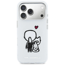 Karl Lagerfeld Karl & Choupette Back MagSafe Apple iPhone 17 Pro clear