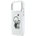 Karl Lagerfeld Karl & Choupette Back MagSafe Apple iPhone 17 Pro clear