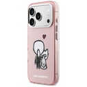 Karl Lagerfeld Karl & Choupette Back MagSafe Apple iPhone 17 Pro pink