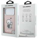 Karl Lagerfeld Karl & Choupette Back MagSafe Apple iPhone 17 Pro pink