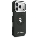 Karl Lagerfeld Point & Choupette Sketch MagSafe Apple iPhone 17 Pro black