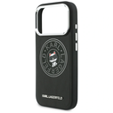 Karl Lagerfeld Point & Choupette Sketch MagSafe Apple iPhone 17 Pro black