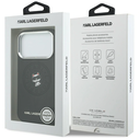 Karl Lagerfeld Point & Choupette Sketch MagSafe Apple iPhone 17 Pro black