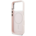 Karl Lagerfeld Point & Choupette Sketch MagSafe Apple iPhone 17 Pro pink