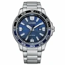 Ρολόι Ανδρικό Citizen AW1525-81L Ασημί Μπλε