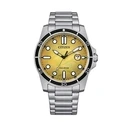 Ανδρικό Ρολόι Citizen AW1816-89X Κίτρινο Ασημί