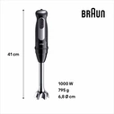 Μίξερ Χειρός Braun 0X22111502 1000 W Μαύρο