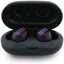 BMW Wireless in-ear Bluetooth TWS headphones Carbon Metal Logo ENC black