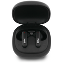 BMW Wireless in-ear Bluetooth TWS headphones Leather Metal Logo ENC black