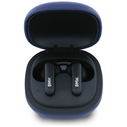 BMW Wireless in-ear Bluetooth TWS headphones Leather Metal Logo ENC navy blue