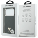 Karl Lagerfeld Karl Head Logo MagSafe Apple iPhone 17 Pro black