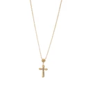 Morellato Γυναικείος Σταυρός από Επιχρυσωμένο Ατσάλι με Αλυσίδα SAIS07