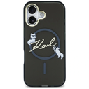 Karl Lagerfeld IML Choupettes Karl Script Logo MagSafe Apple iPhone Air black