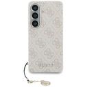 Guess 4G Classic Logo Charm MagSafe Samsung Galaxy S26 pink