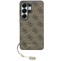 Guess 4G Classic Logo Charm MagSafe Samsung Galaxy S26 Ultra brown