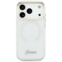 Guess IML Script Metal MagSafe Apple iPhone Air clear