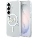 Karl Lagerfeld IML KC Script MagSafe Samsung Galaxy S26 Plus clear